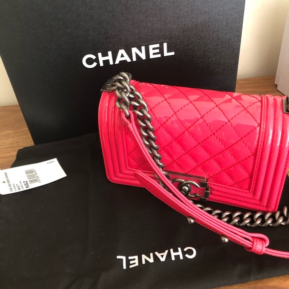 Sold out 🛑Chanel Pink Boy Bag - Picture 9 of 9
